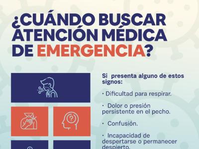 ¿Cuándo buscar atención médica de emergencia?