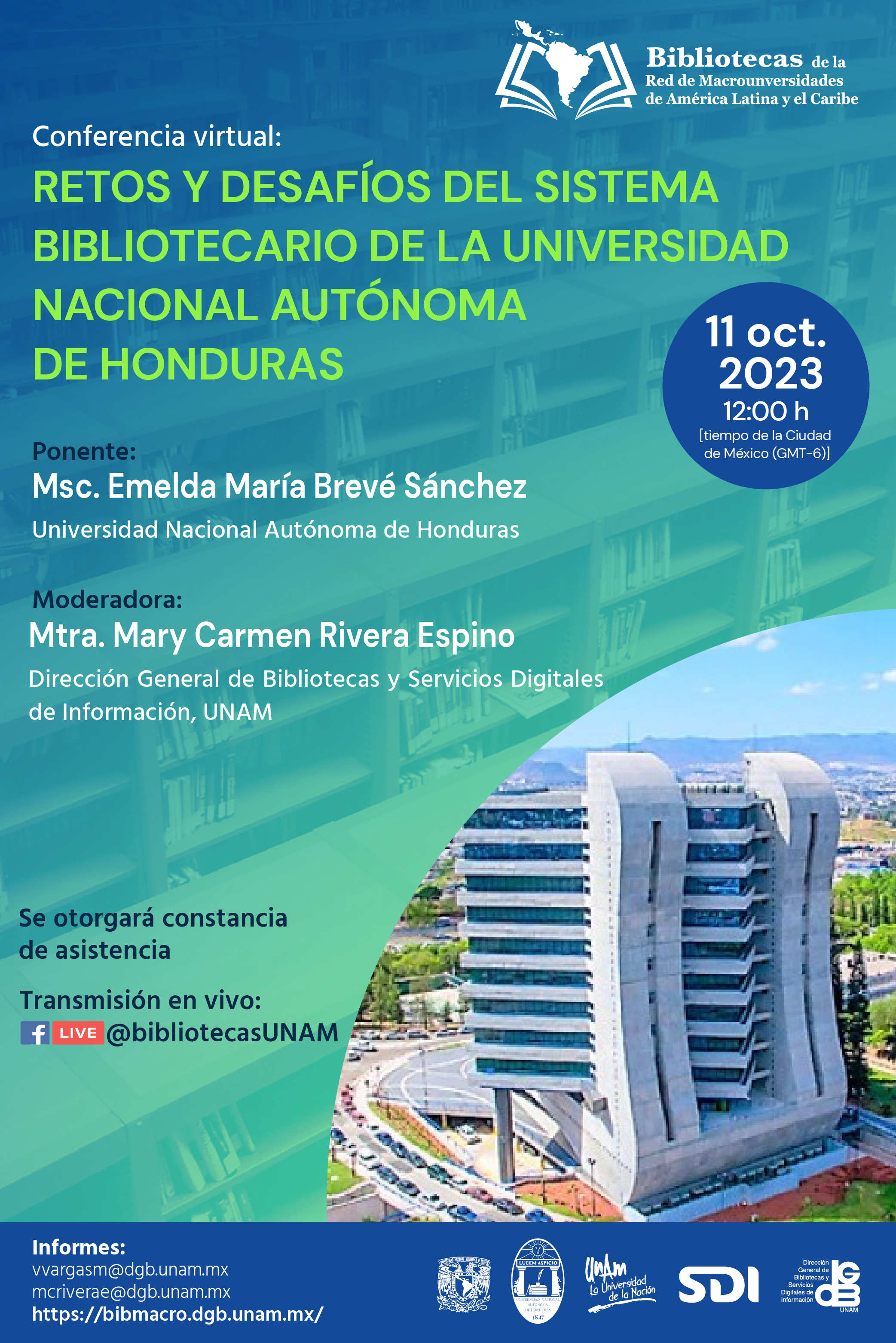 Retos y desafios del sistema bibliotecario de la universidad nacional autonoma de honduras