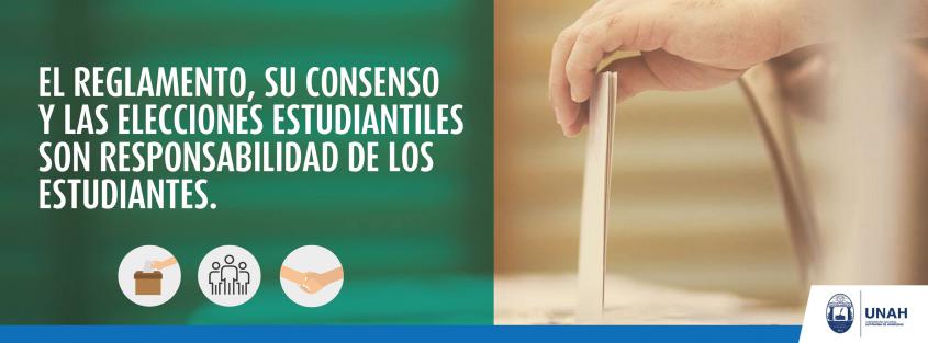 reglamento electoral es responsabilidad de los estudiantes