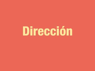 Dirección