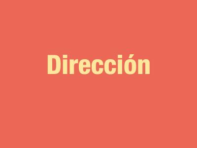 Dirección