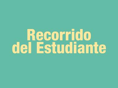 Recorrido del estudiante