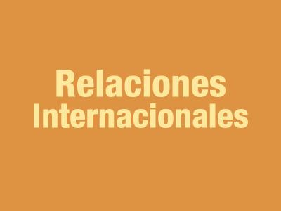 Relaciones Internacionales