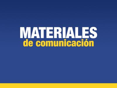 Materiales de Comunicación