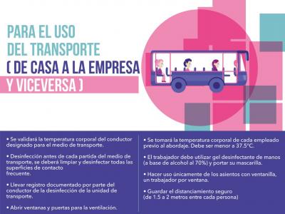 Uso de transporte