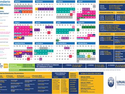 Calendario Académico 2018